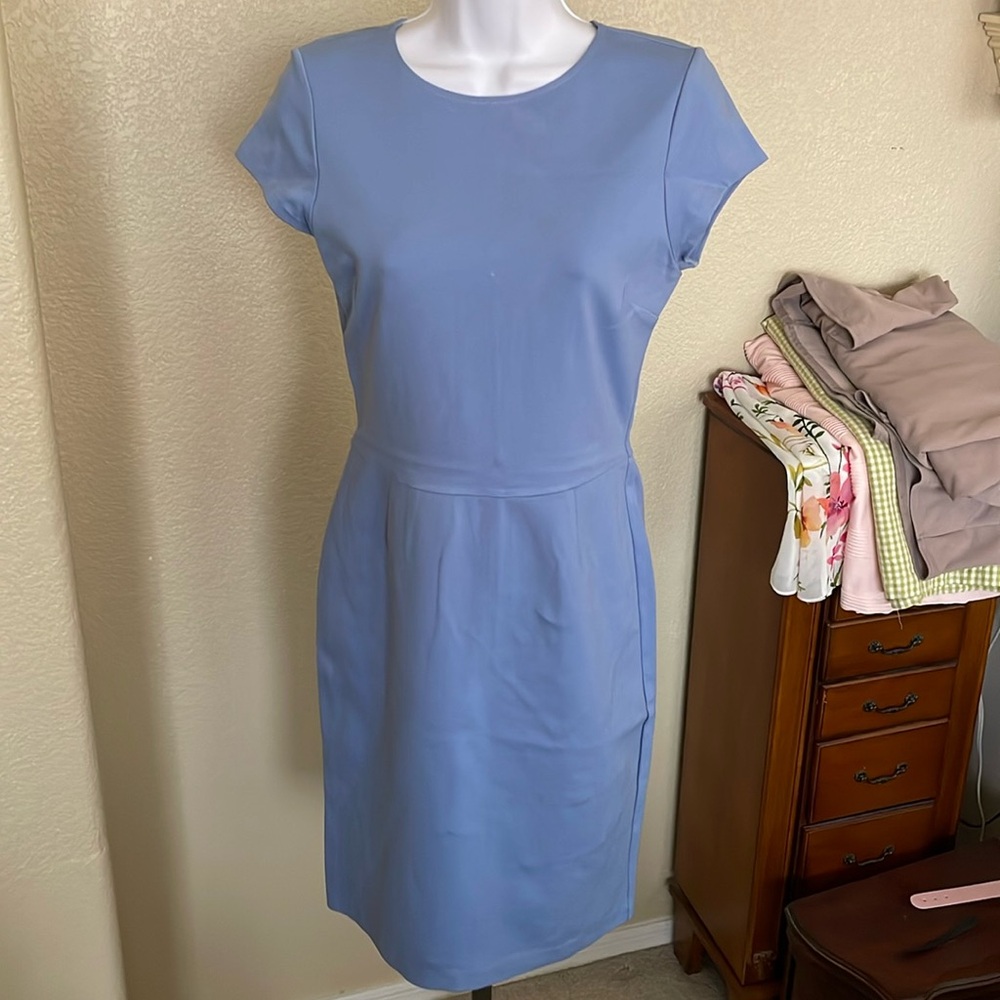 Love…ady blue fitted dress size M